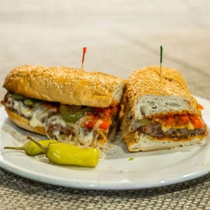 Italian Sausage Sandwich