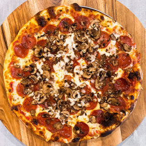 Pepperoni & Mushroom Pizza