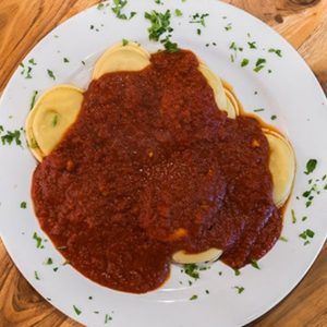 Ravioli with Cheese or Meat