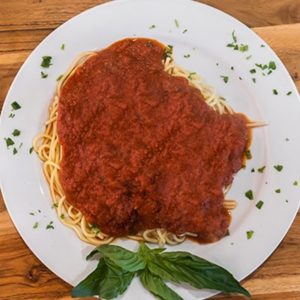 Spaghetti with Marinara Sauce