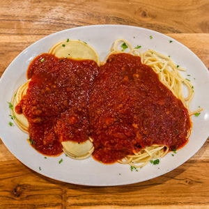 Spaghetti and Ravioli Combo